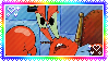 Spongebob choking Mr.Krabs